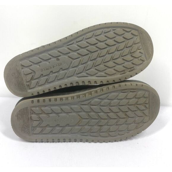 UGG Koolaburra Grey Suede Shearling Fur Lined Bootie Boots Women Size 5 - Picture 8 of 8